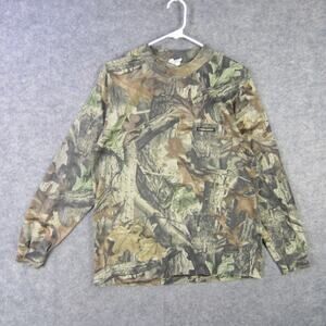 Commander Shirt Mens Medium Camo Long Sleeve Pocket Advantage Timber Hunting